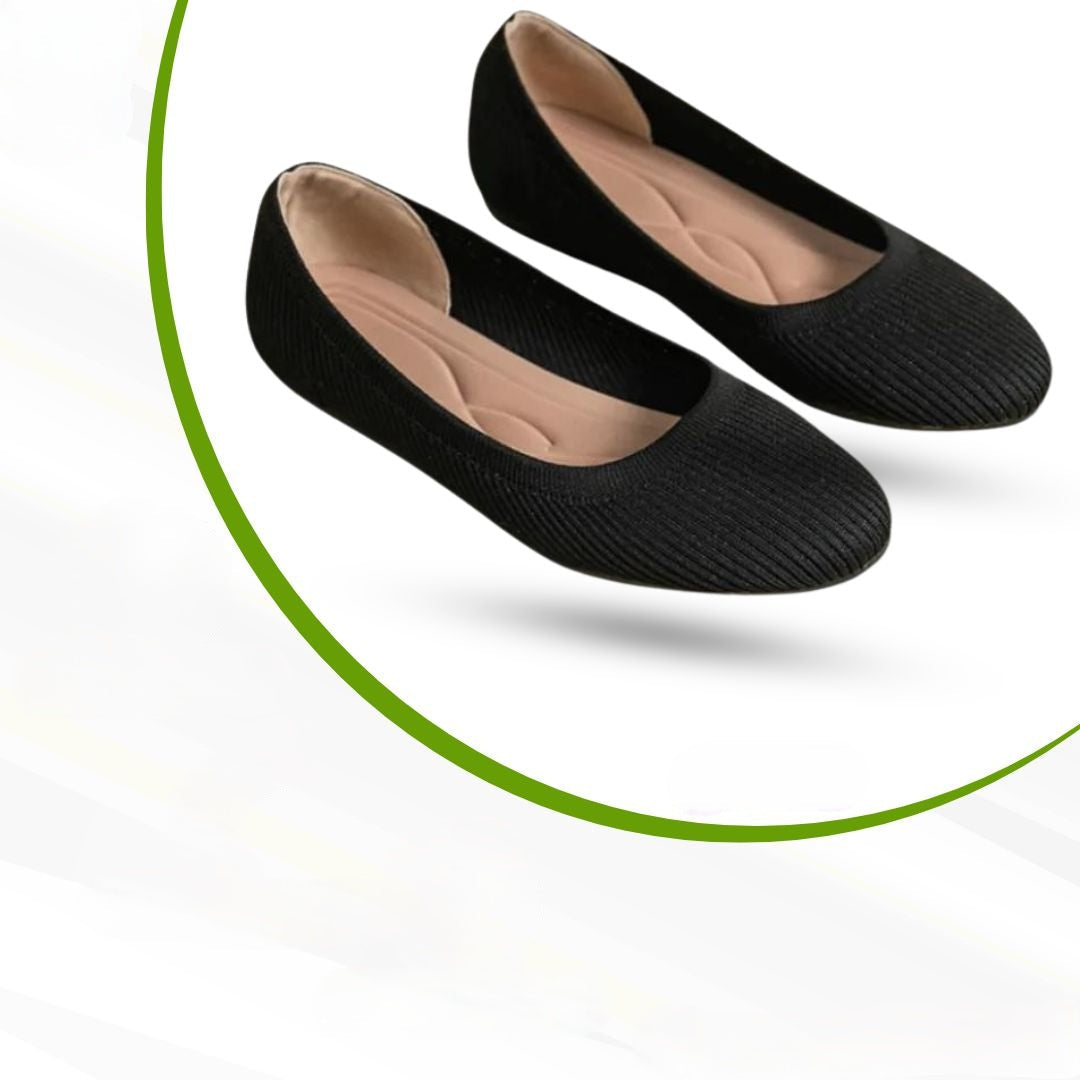 Women's Samantha minimalist ballet flats, classic silhouette with all-day comfort for spring