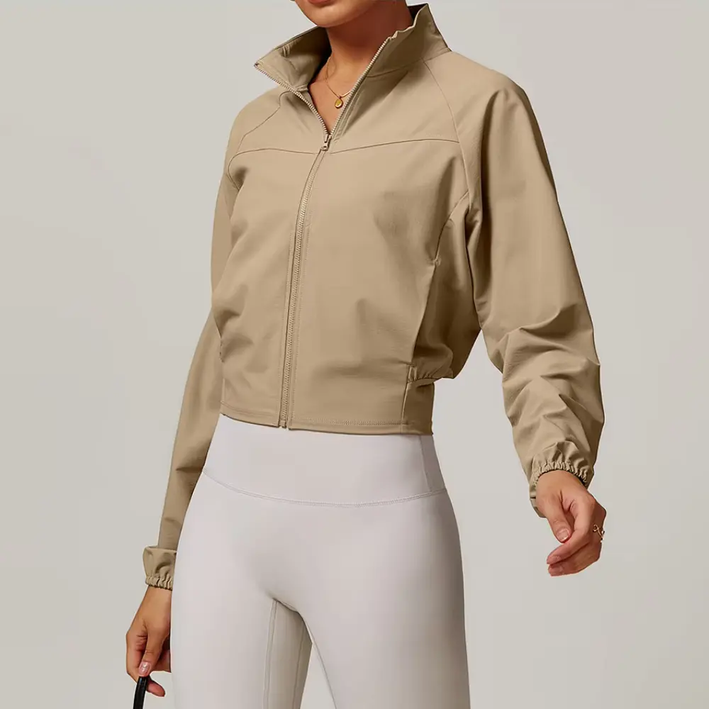 Paige quick-dry windbreaker lightweight breathable windproof jacket for outdoor runners in sporty cut