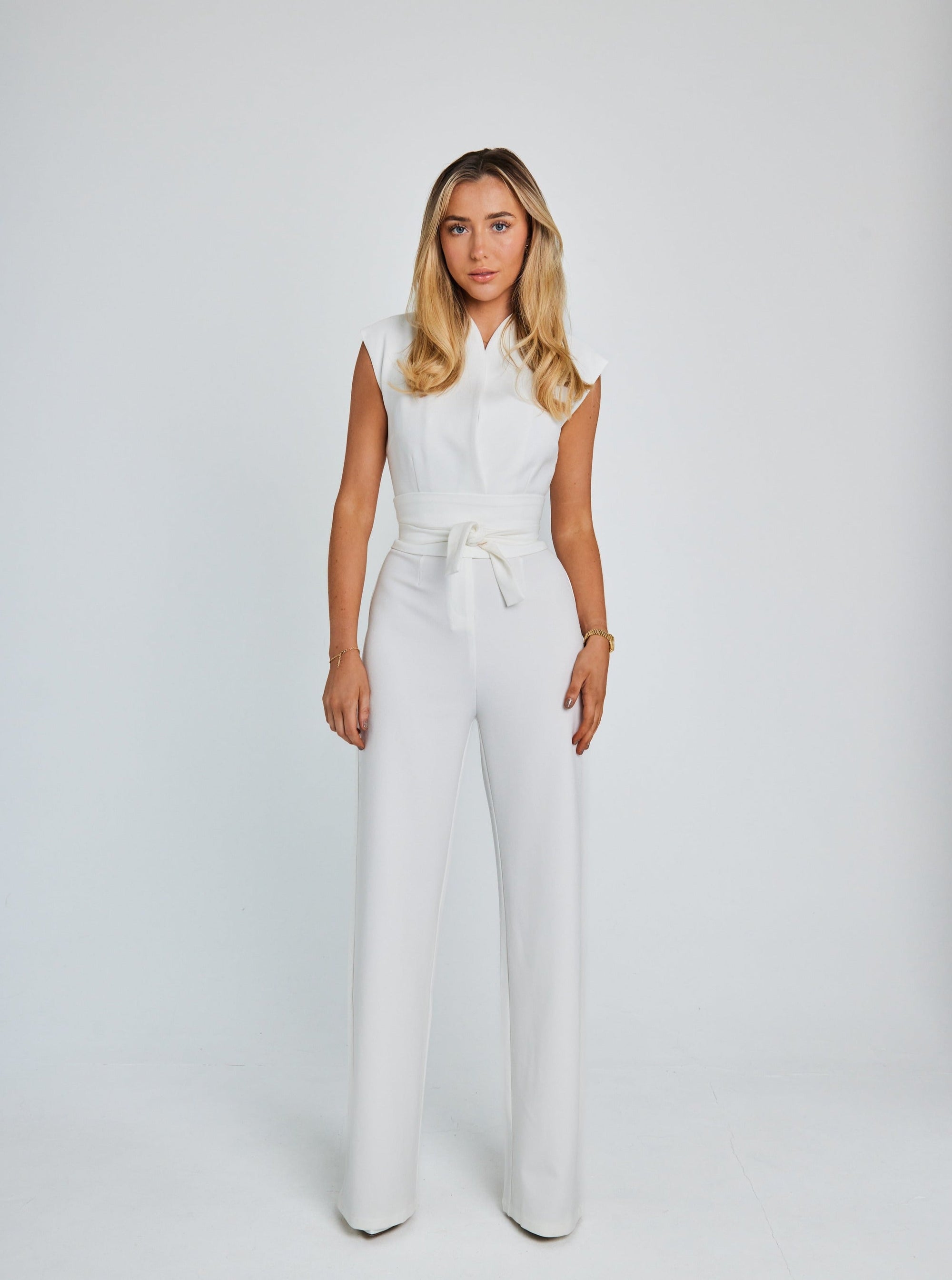 Yuna sleeveless jumpsuit women elegant slim silhouette all-day comfort modern design