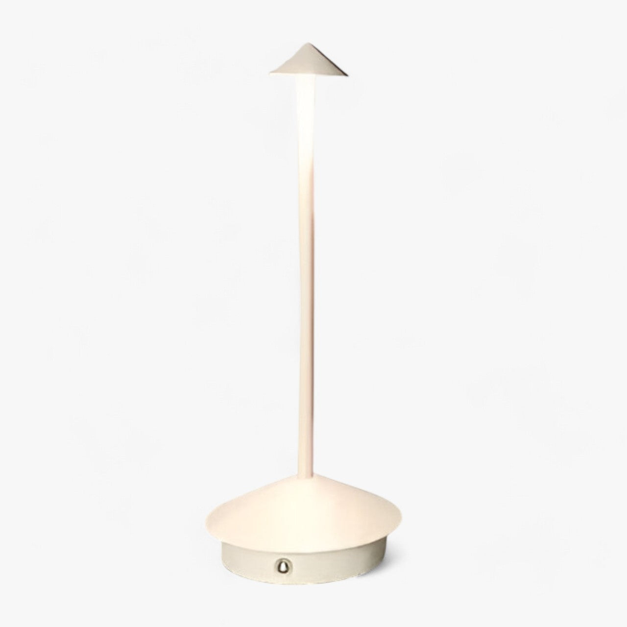 GlowLuxe rechargeable table lamp touch control adjustable brightness modern wireless desk light