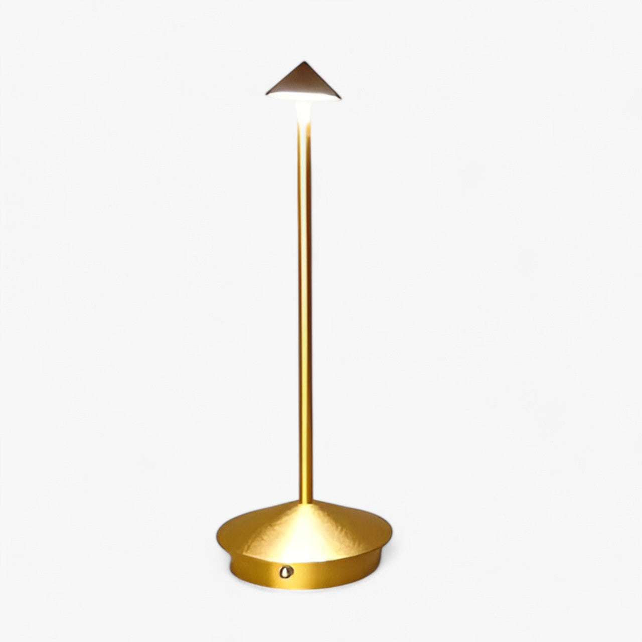 GlowLuxe rechargeable touch control table lamp adjustable brightness modern wireless desk light