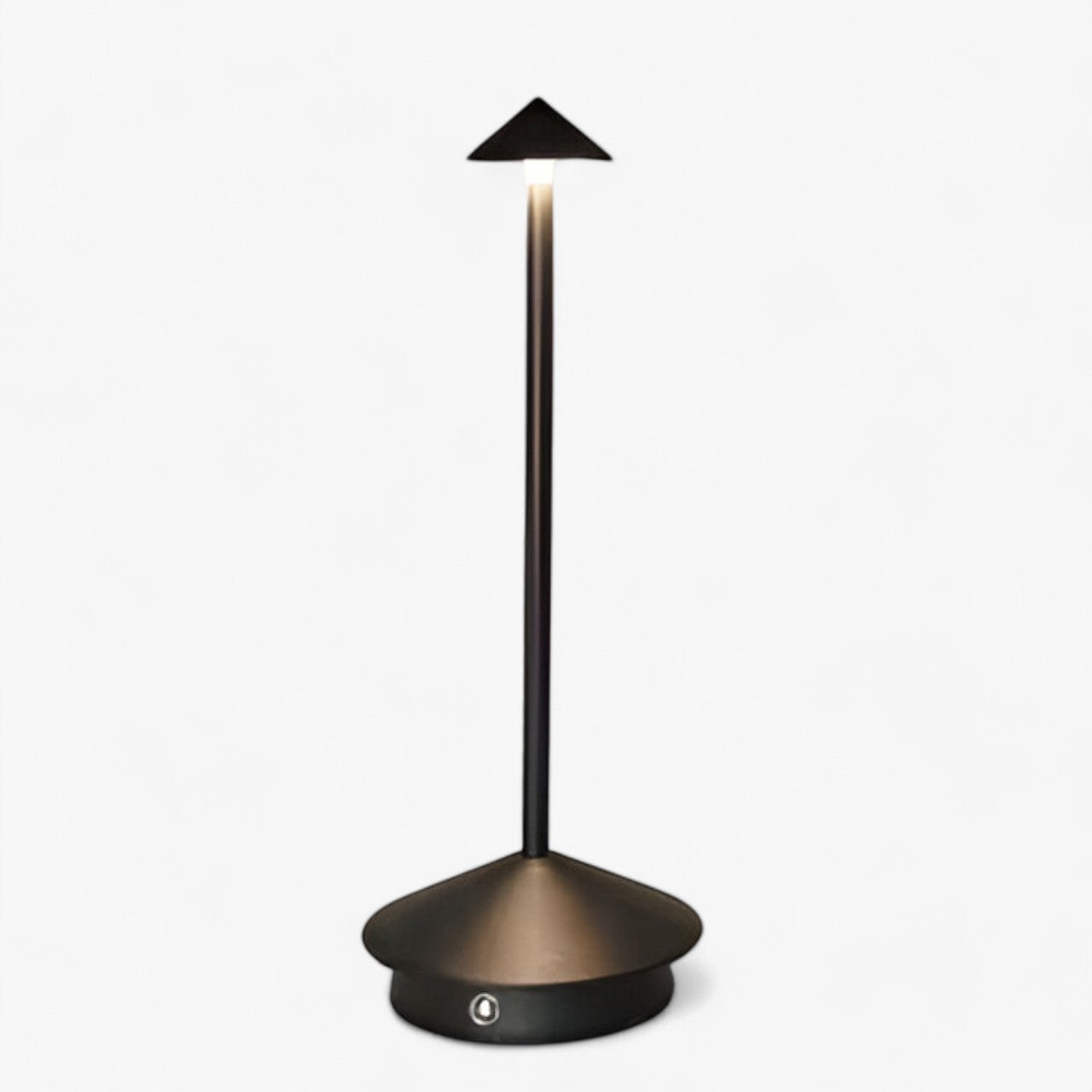 GlowLuxe rechargeable touch control table lamp adjustable brightness modern design for home office