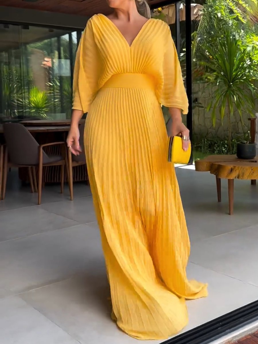 Women's breathable ribbed maxi dress light flowing silhouette timeless elegant summer style