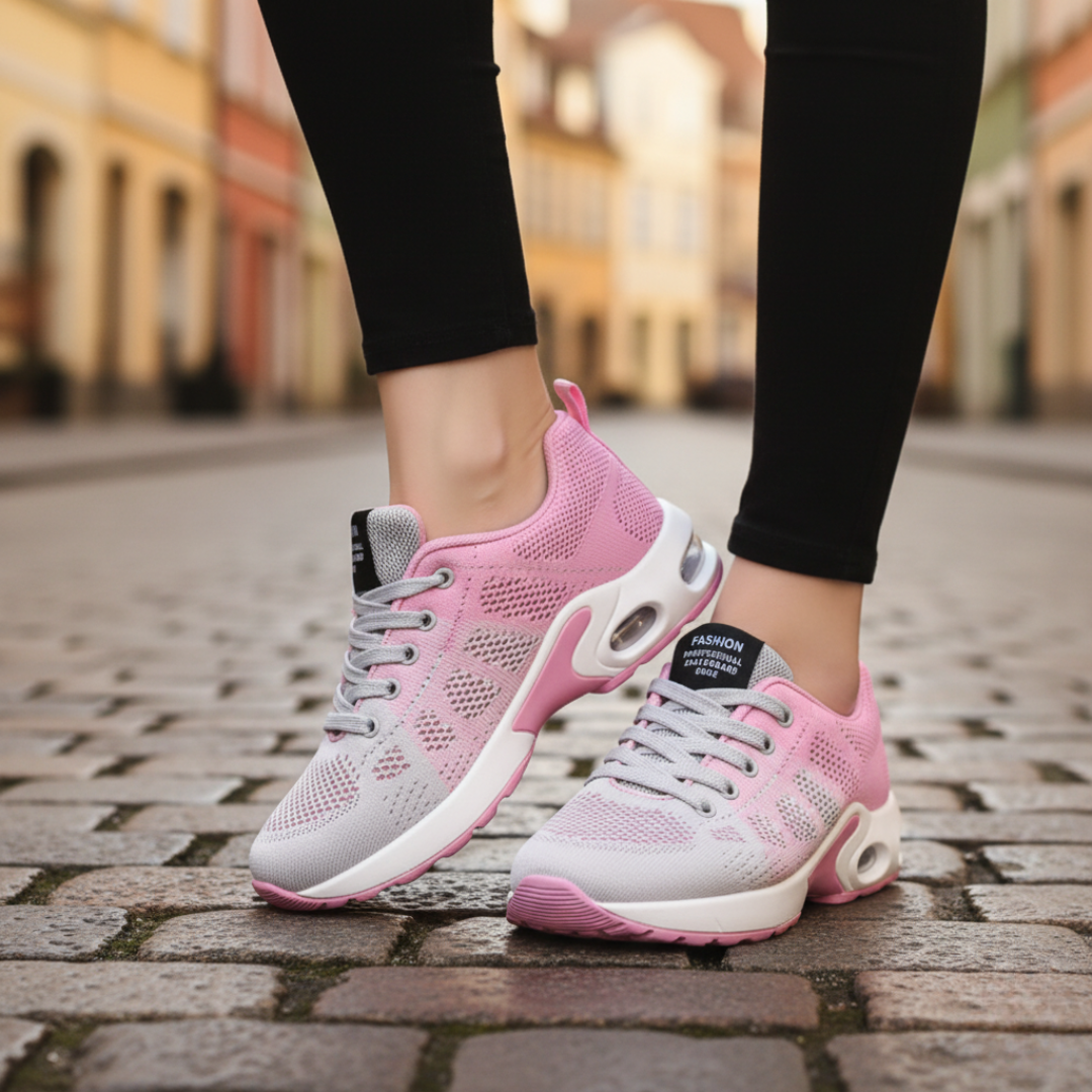 Women's breathable sports shoes lightweight durable outsole all-day support active comfort fit
