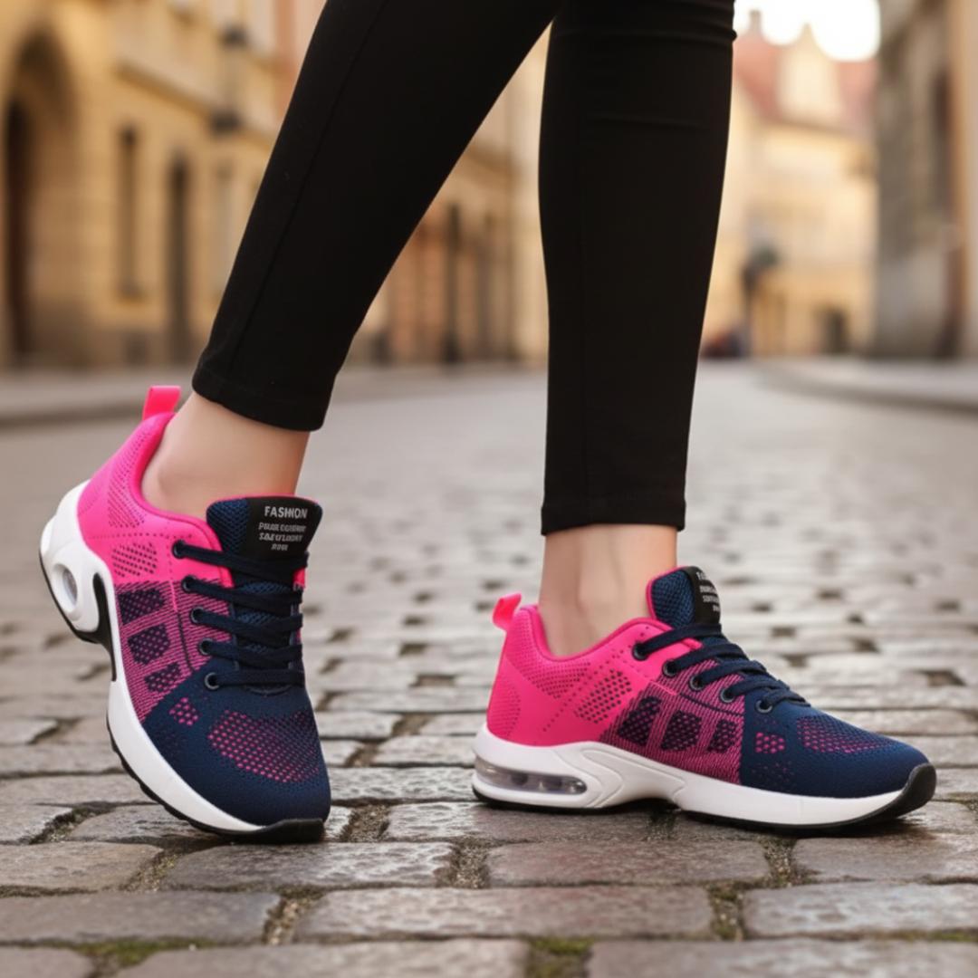Women's breathable sports shoes lightweight durable outsole all-day support active casual wear