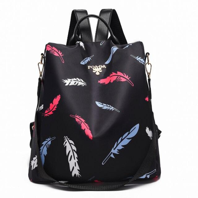 Urban Explorer large polyester backpack for school and travel with curved straps and sleek design