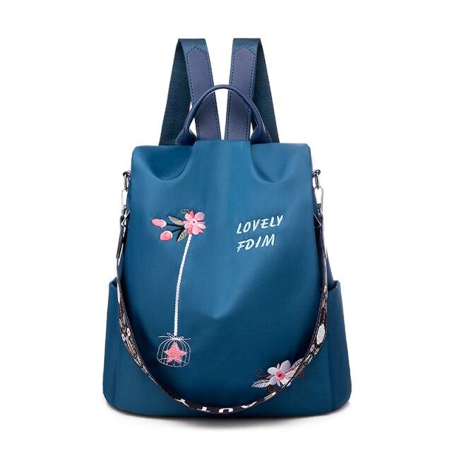 Urban Explorer large polyester backpack in sleek design with curved straps for school travel and shopping