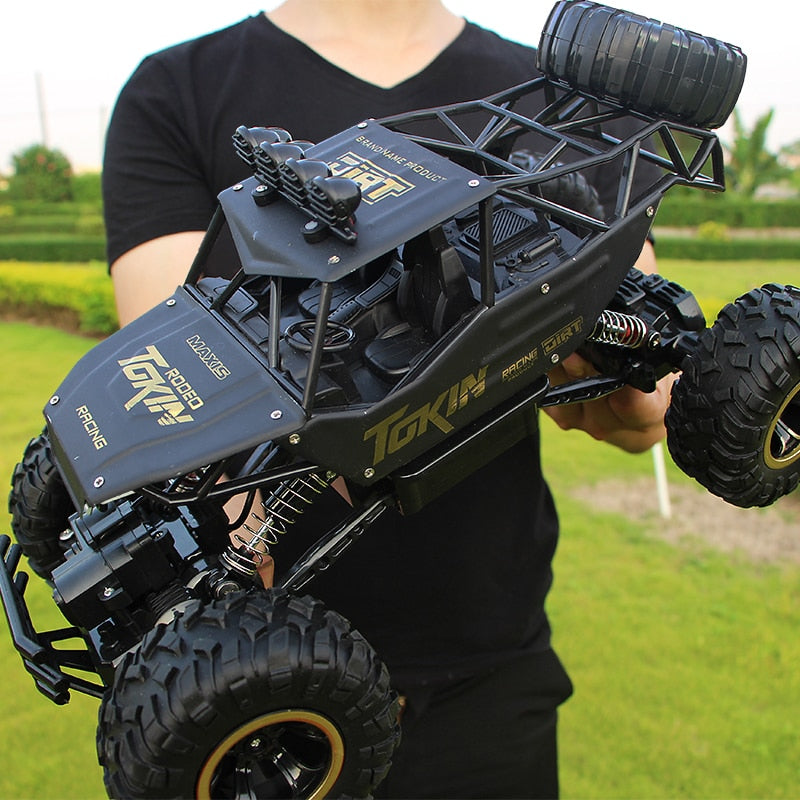 1/10 scale RC monster truck 4x4 off-road high-performance all-terrain remote control car for kids adults
