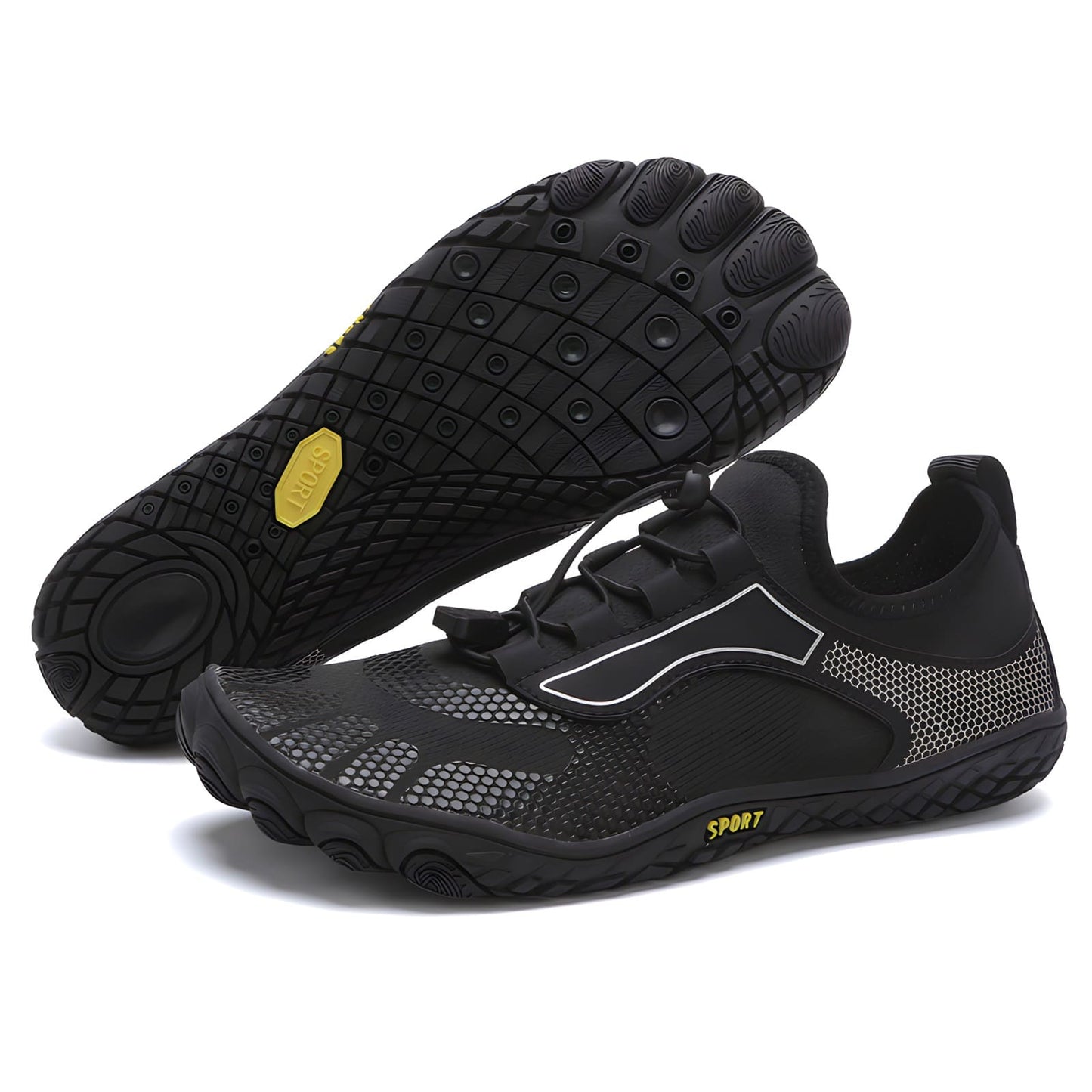 PeakTrail barefoot sport shoes wide toe box superior grip flexible sole outdoor training