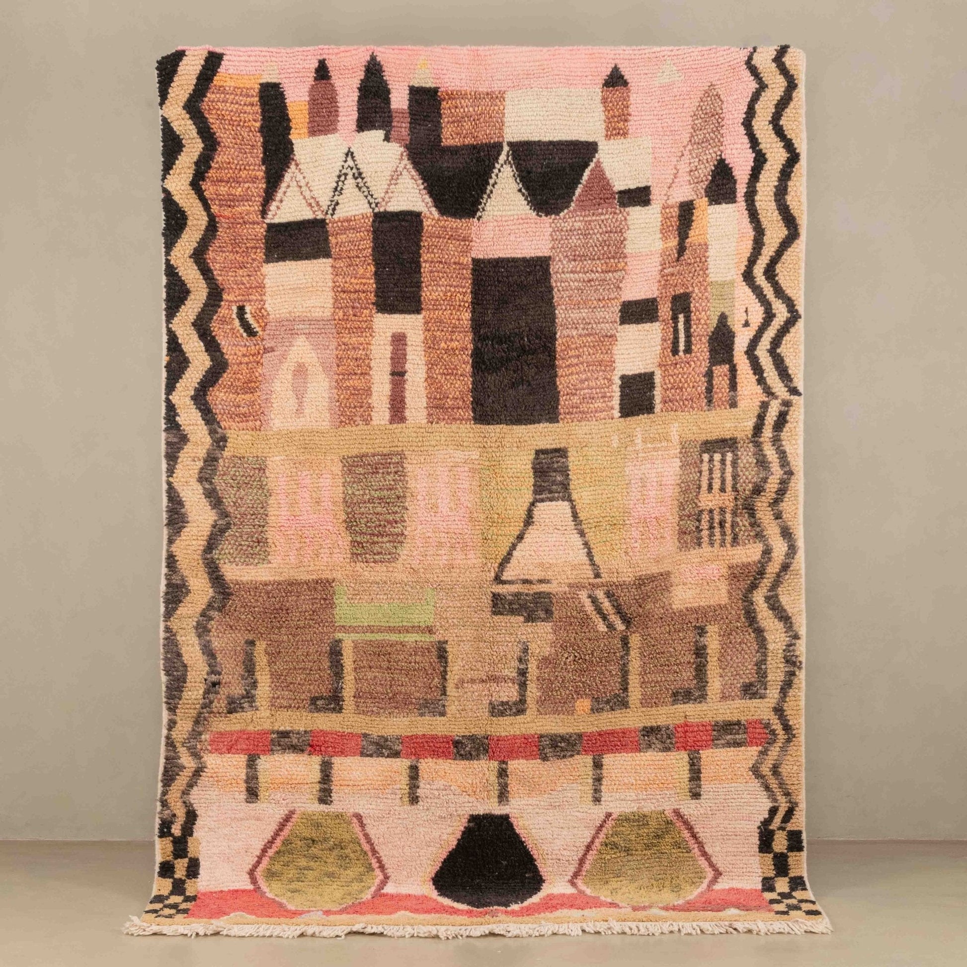 Radia - vintage boujad rug - Urbann-Vibe