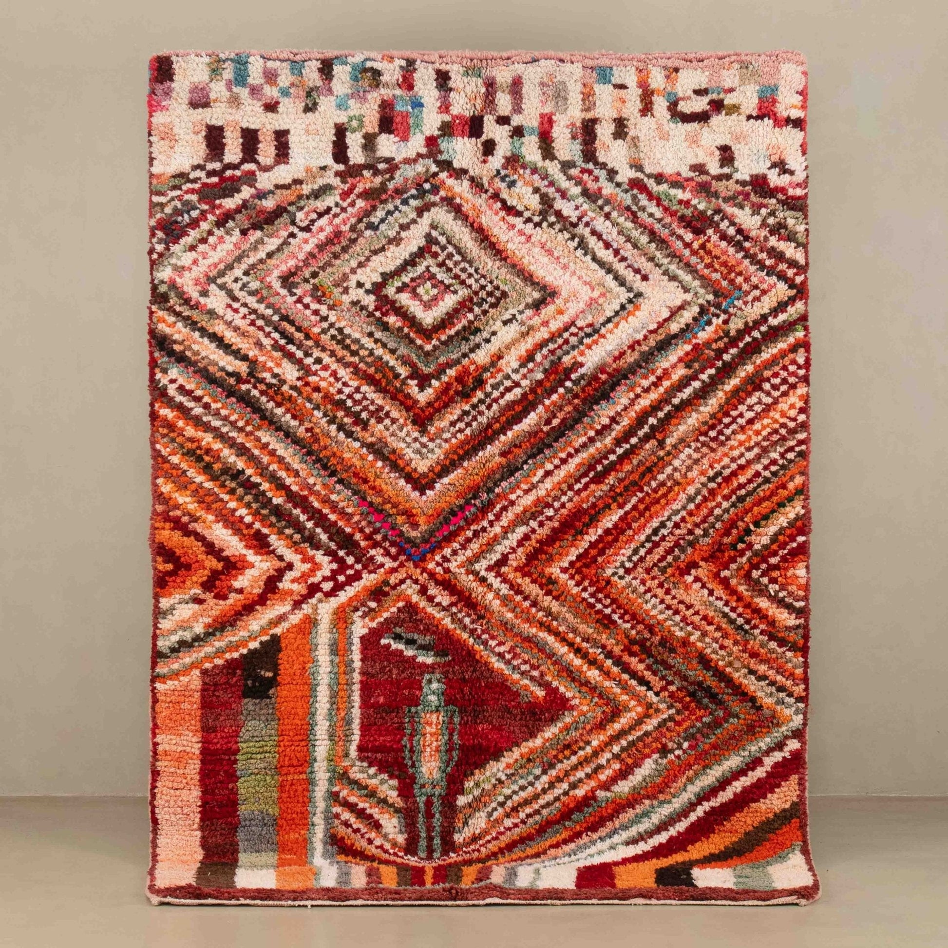 Rafiaa - vintage boujad rug - Urbann-Vibe