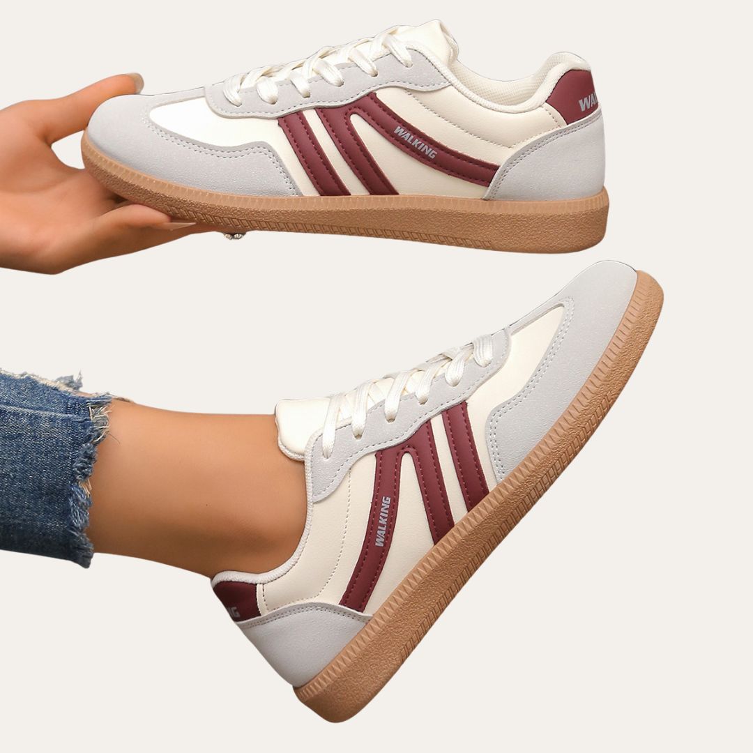 Eleanor women low top sneakers white spring casual everyday comfort flexible versatile silhouette