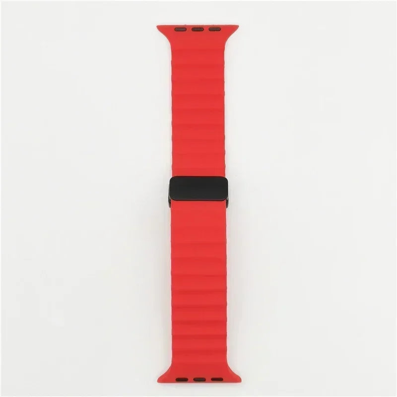 Helix Apple Watch band ribbed silicone strap athletic style moisture-resistant for everyday durability