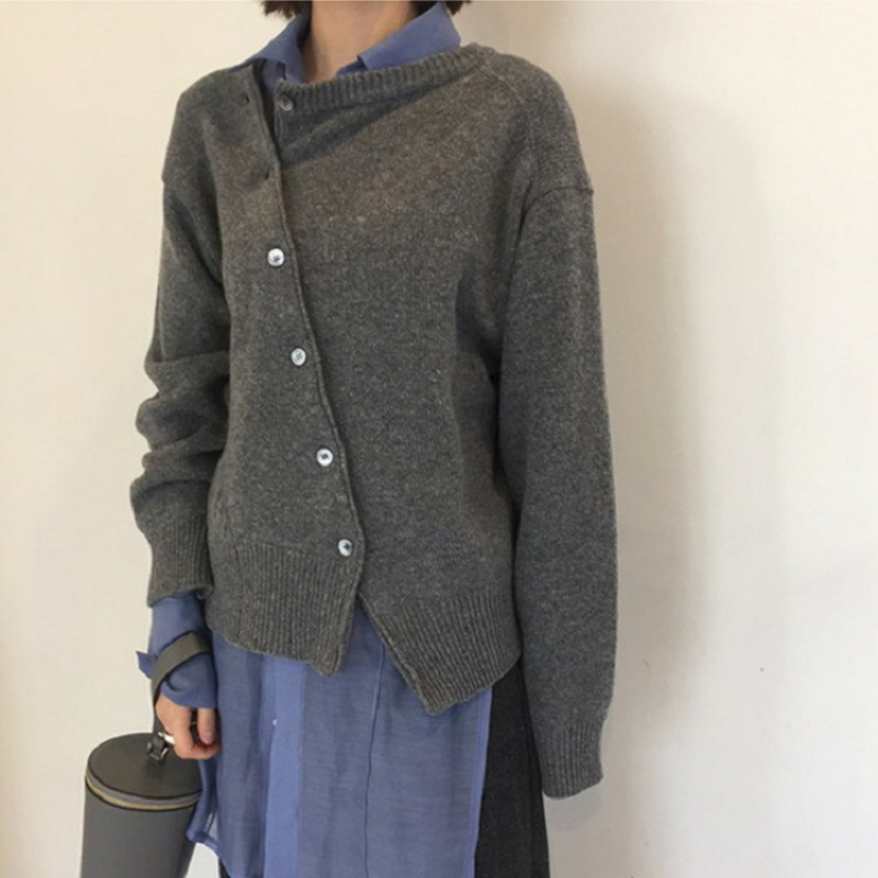 Women's soft wool wrap cardigan, elegant draped silhouette in cozy premium knit for timeless layering