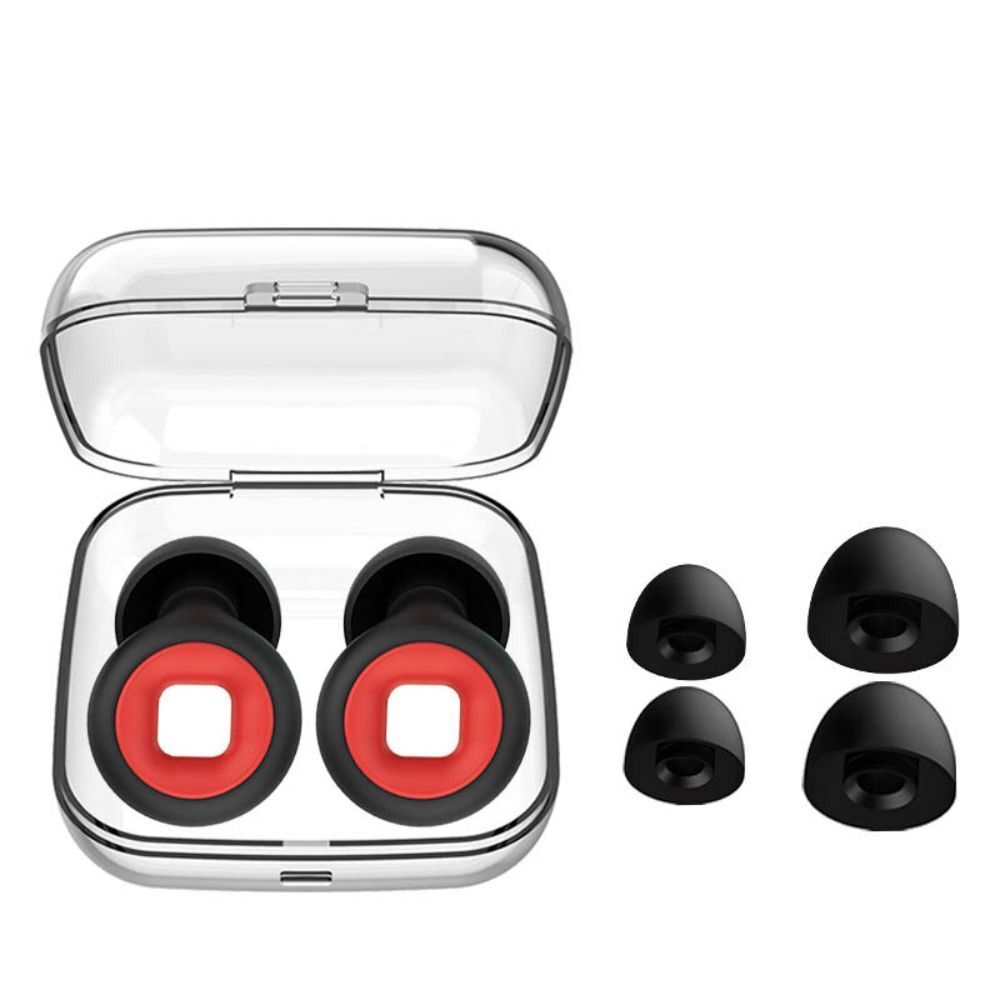 Soft hypoallergenic anti-snoring earplugs for deep sleep noise reduction comfort light sleepers