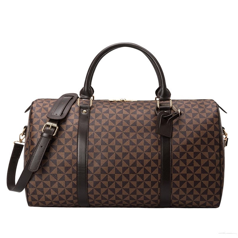 Womens elegant travel bag spacious interior smart storage refined design stylish modern organizer