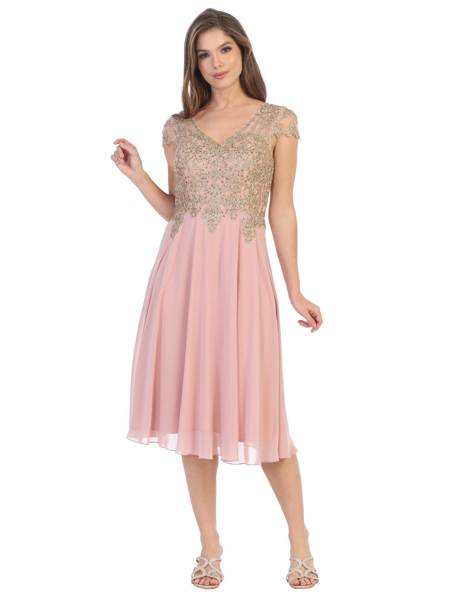 Eva Fashion EV5217 Dusty Rose XL Sale - Urbann-Vibe