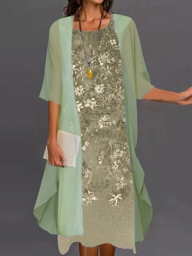 Elegant women's chiffon formal gown, lightweight flowing silhouette, fully lined for refined evening wear