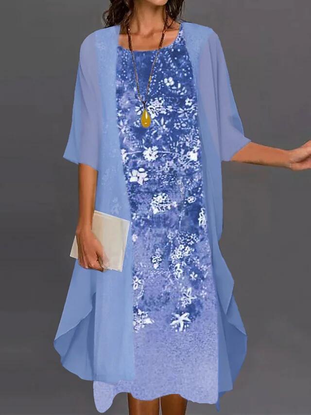Elegant women's chiffon formal gown, lightweight flowing fabric, fully lined for refined evening wear