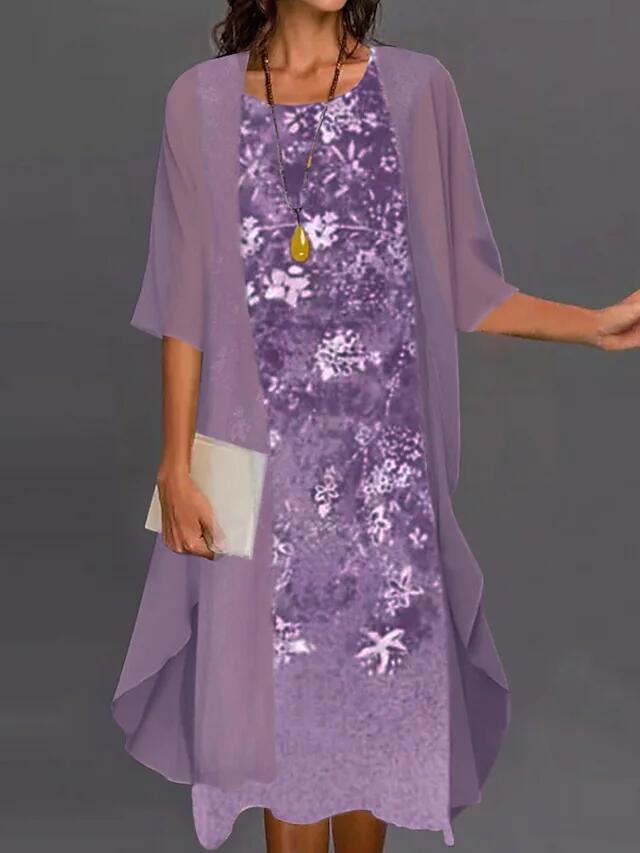 Elegant women's chiffon formal gown, lightweight flowing fabric, fully lined for refined evening wear