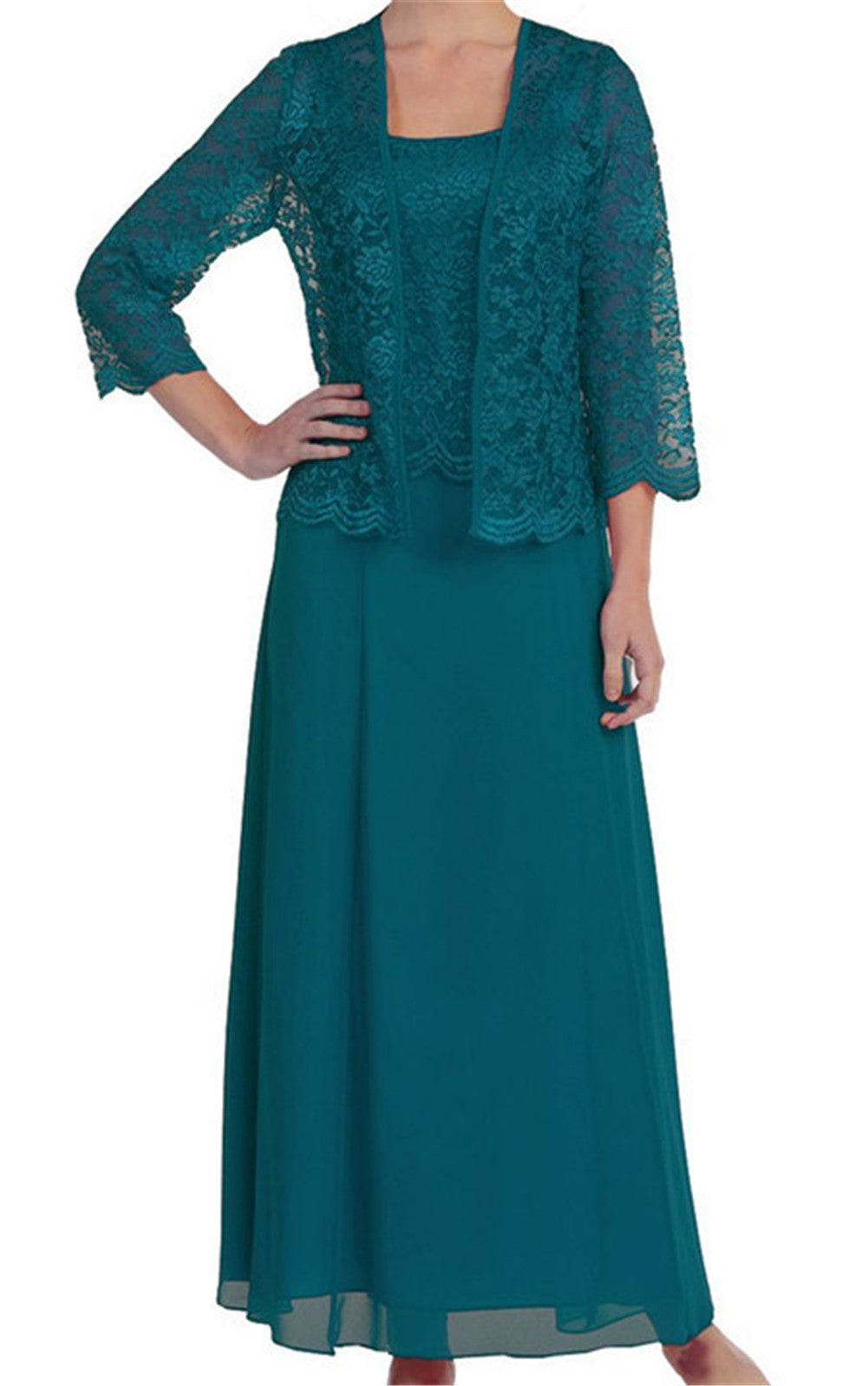 Women's elegant long sleeve evening dress flowing silhouette formal occasion relaxed flattering fit