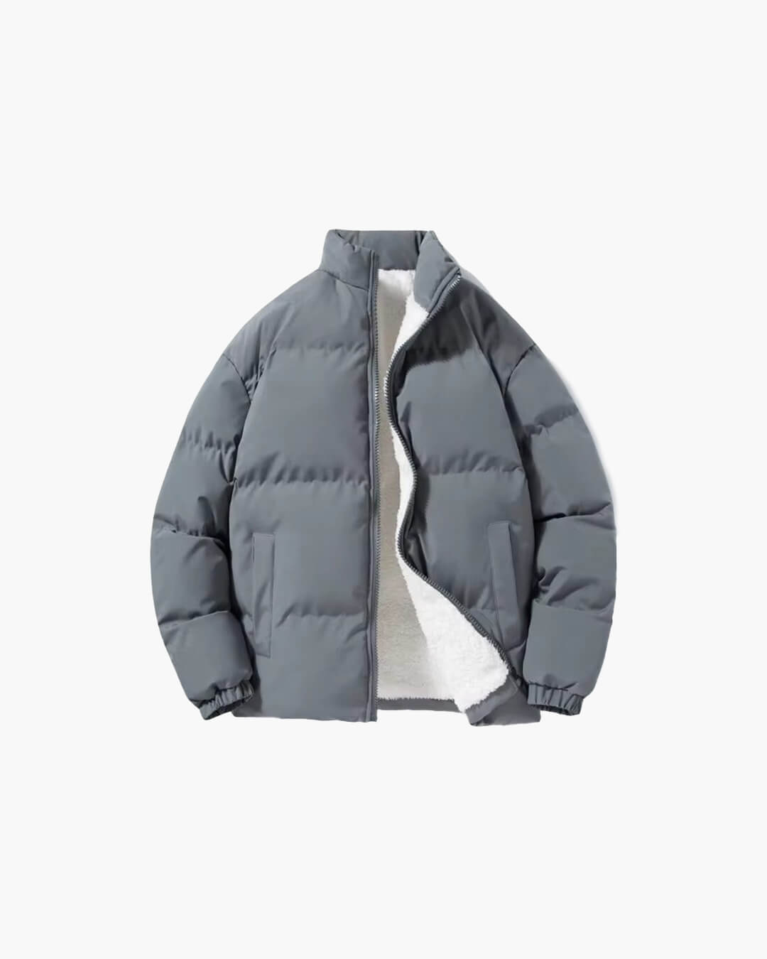 Women's relaxed-fit insulated puffer jacket Claire winter outerwear with hooded cozy design