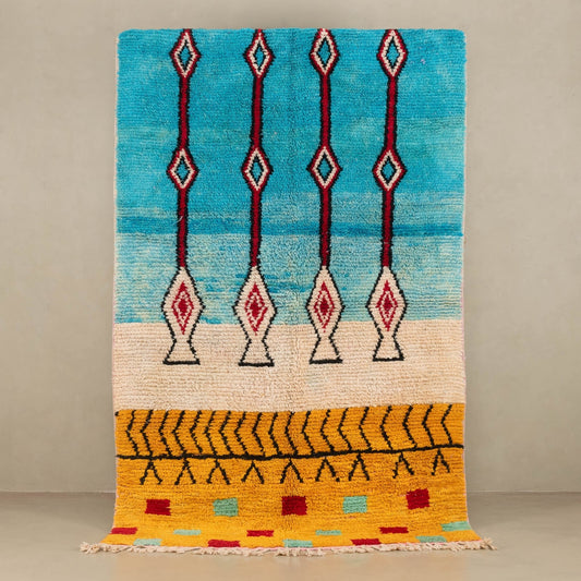 Solman - vintage boujad rug - Urbann-Vibe