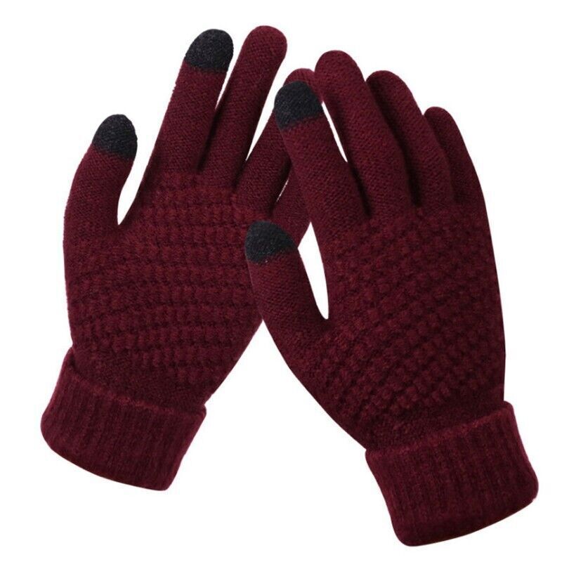 Sophie women's elegant stretch-knit gloves with touchscreen compatibility, one-size-fits-most