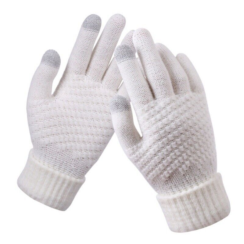 Sophie elegant knitted gloves touchscreen-compatible stretch-fit one-size women's fashion winter accessory