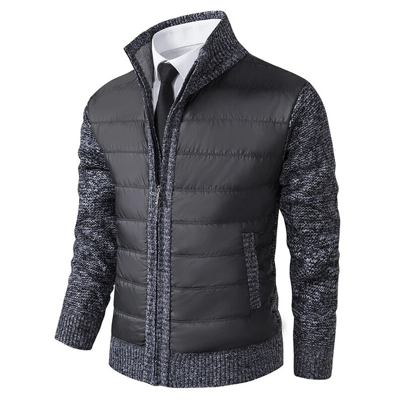 Men's light quilted jacket lightweight spring outerwear stylish comfort active lifestyle