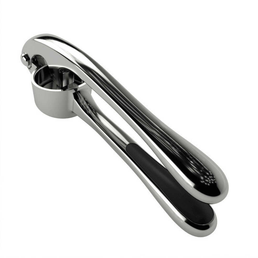 Stainless Steel Ergonomic Garlic Press - Urbann-Vibe
