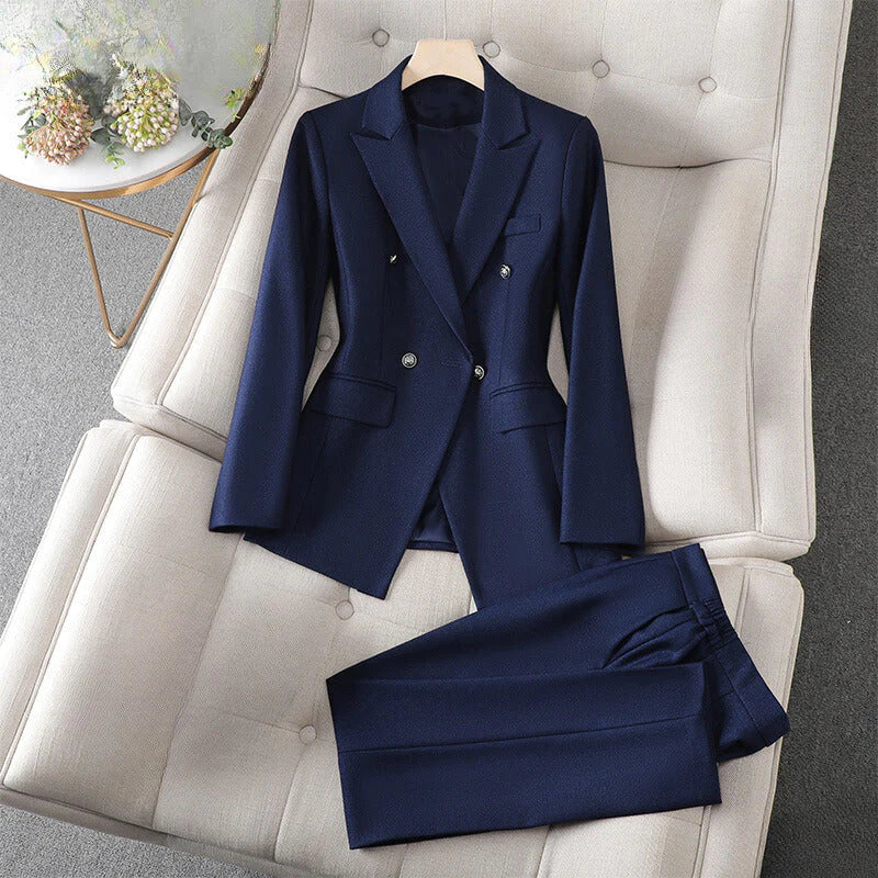Amir classic fitted blazer set tailored silhouette versatile office-to-occasion professional wear