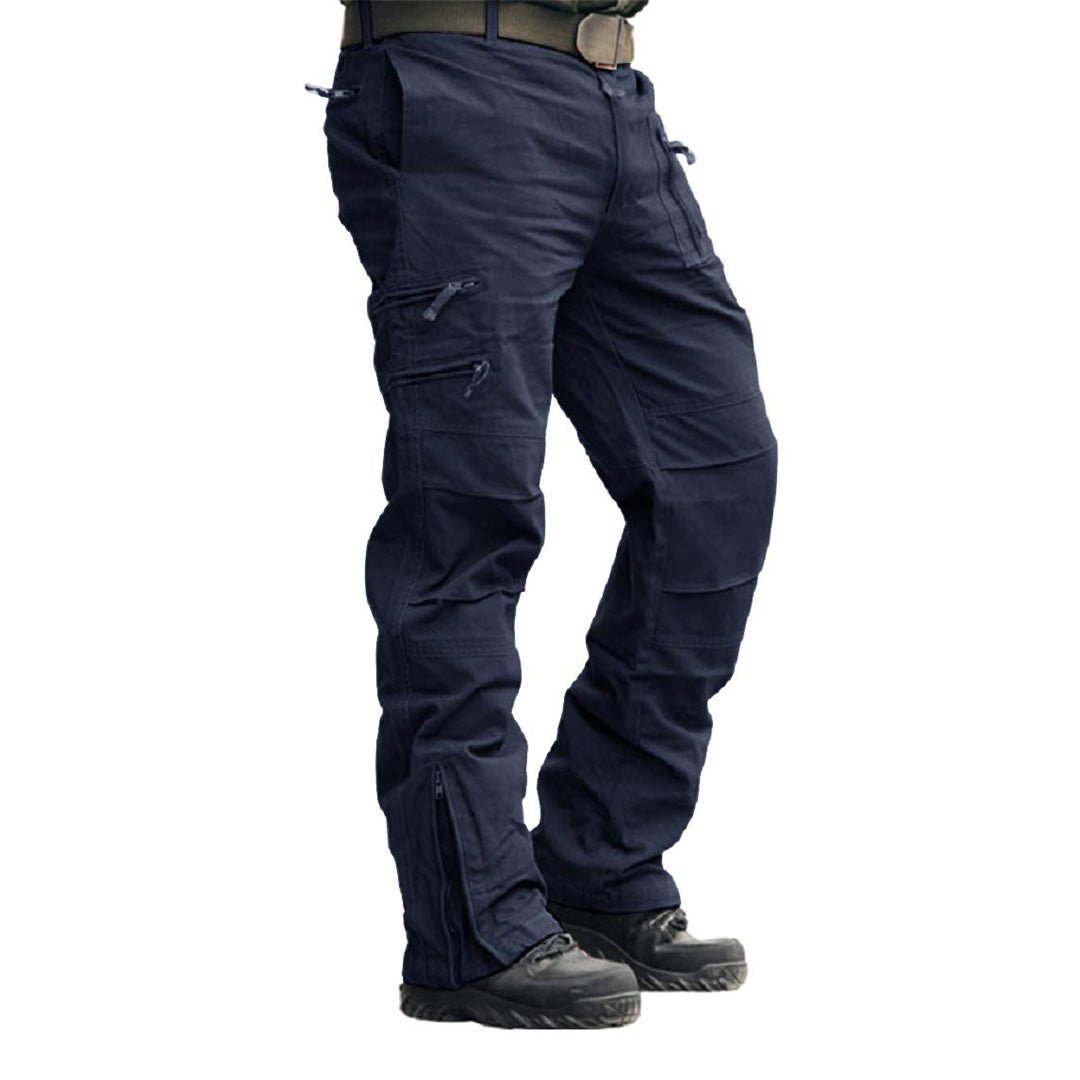 Men's olive tactical ripstop cargo pants lightweight breathable elastic waistband outdoor hiking