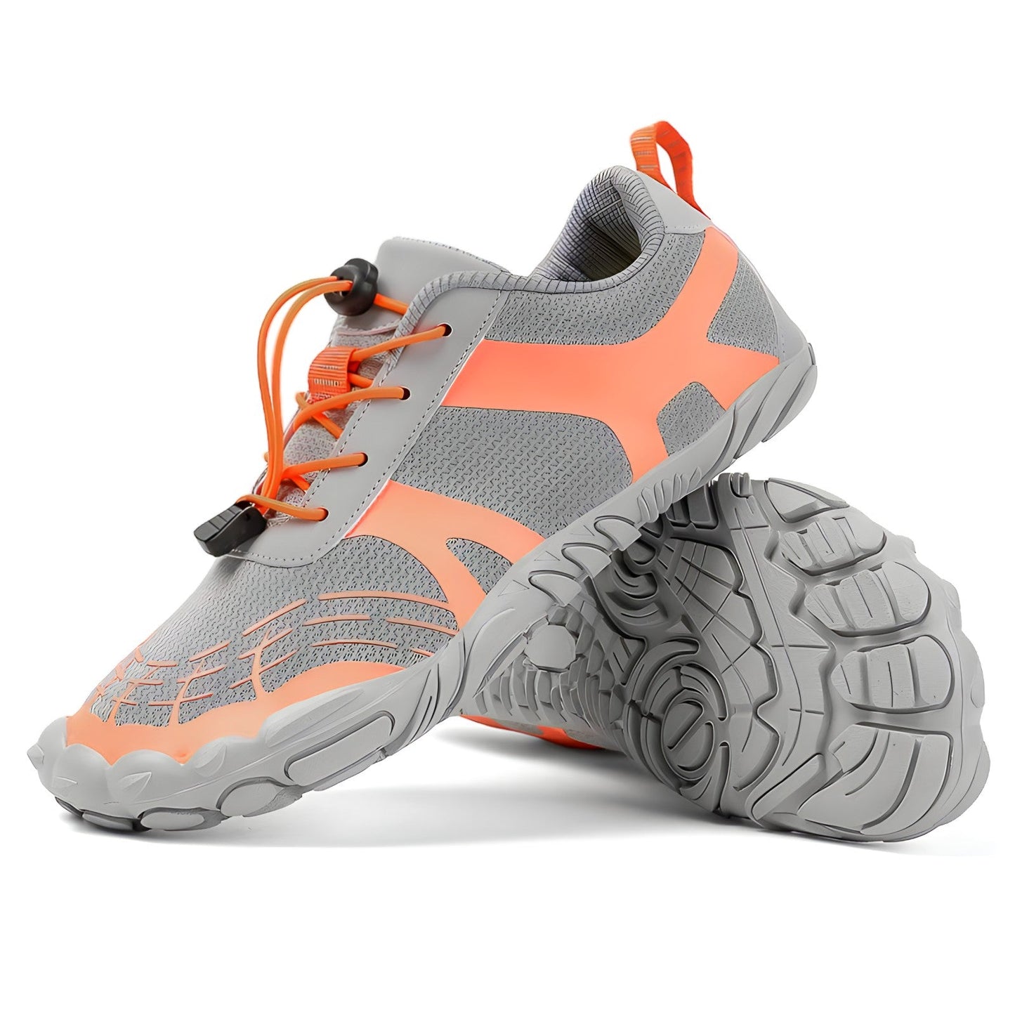 Phantom barefoot shoes wide toe box elastic laces superior grip lightweight outdoor adventure footwear