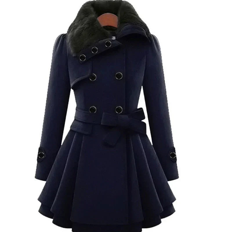 Women's Shara cozy winter jacket warm lining comfortable fit trendy everyday elegant design