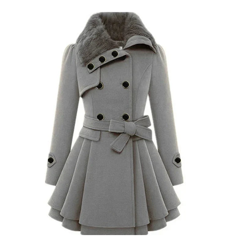 Women's Shara cozy winter jacket warm lining trendy design comfortable fit for cold months