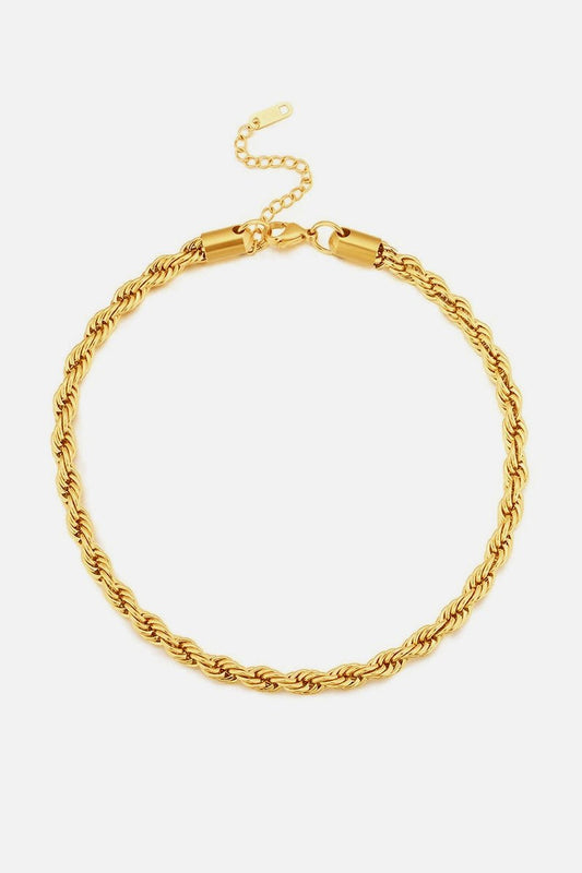 Twisted Chain Choker Necklace - Urbann-Vibe