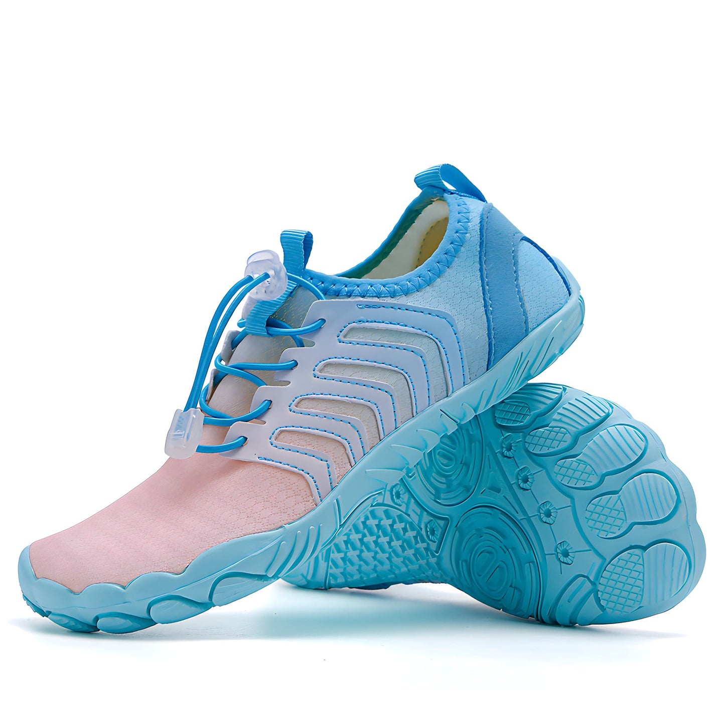 Ventur Trek barefoot trail shoes wide toe box breathable stretch uppers non-slip outdoor grip