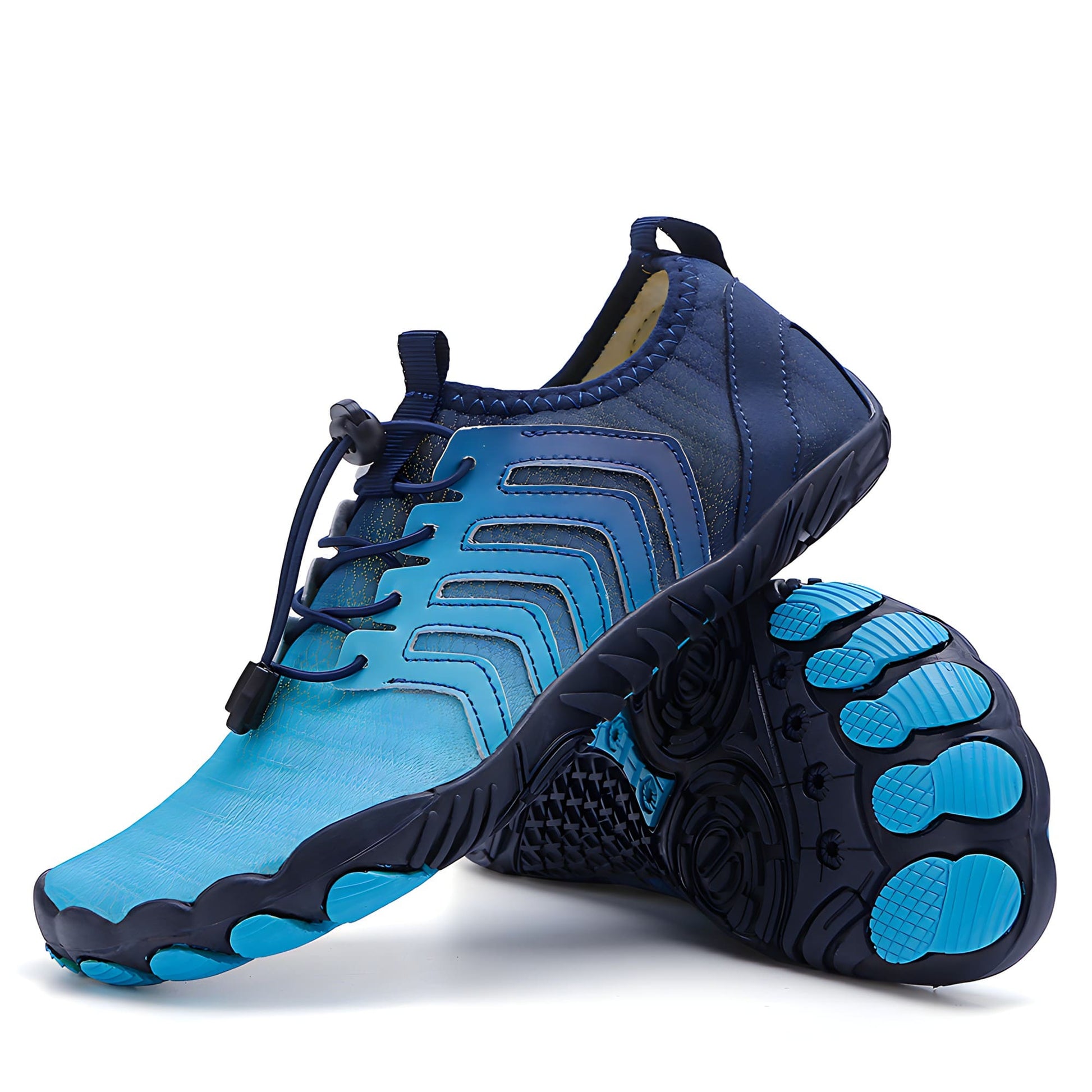 Ventur Trek barefoot trail shoes wide toe box breathable stretch uppers non-slip outdoor grip
