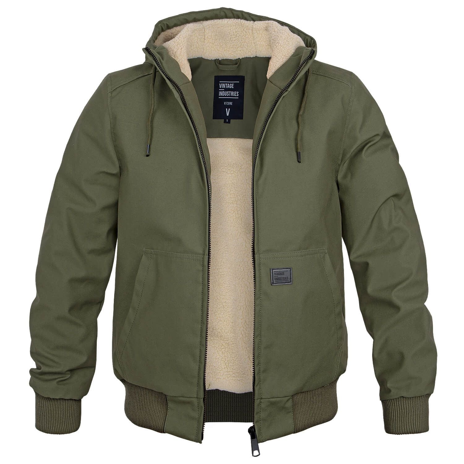 Men's insulated winter coat structured silhouette smooth shell warm modern fit for cold weather