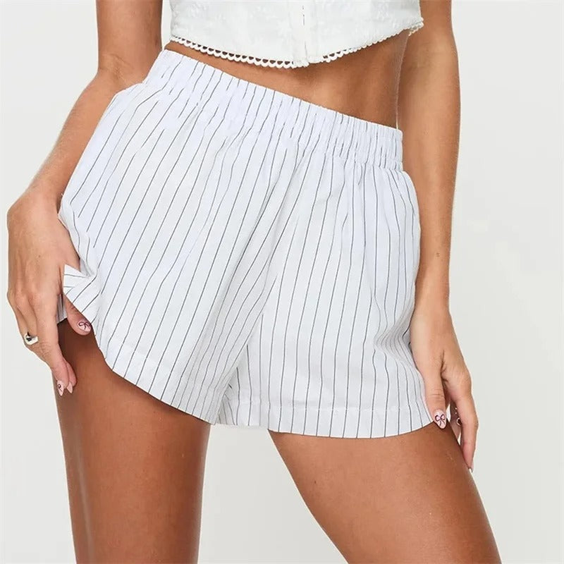 Fay striped boxer shorts men lightweight breathable summer multicolor stripe relaxed fit