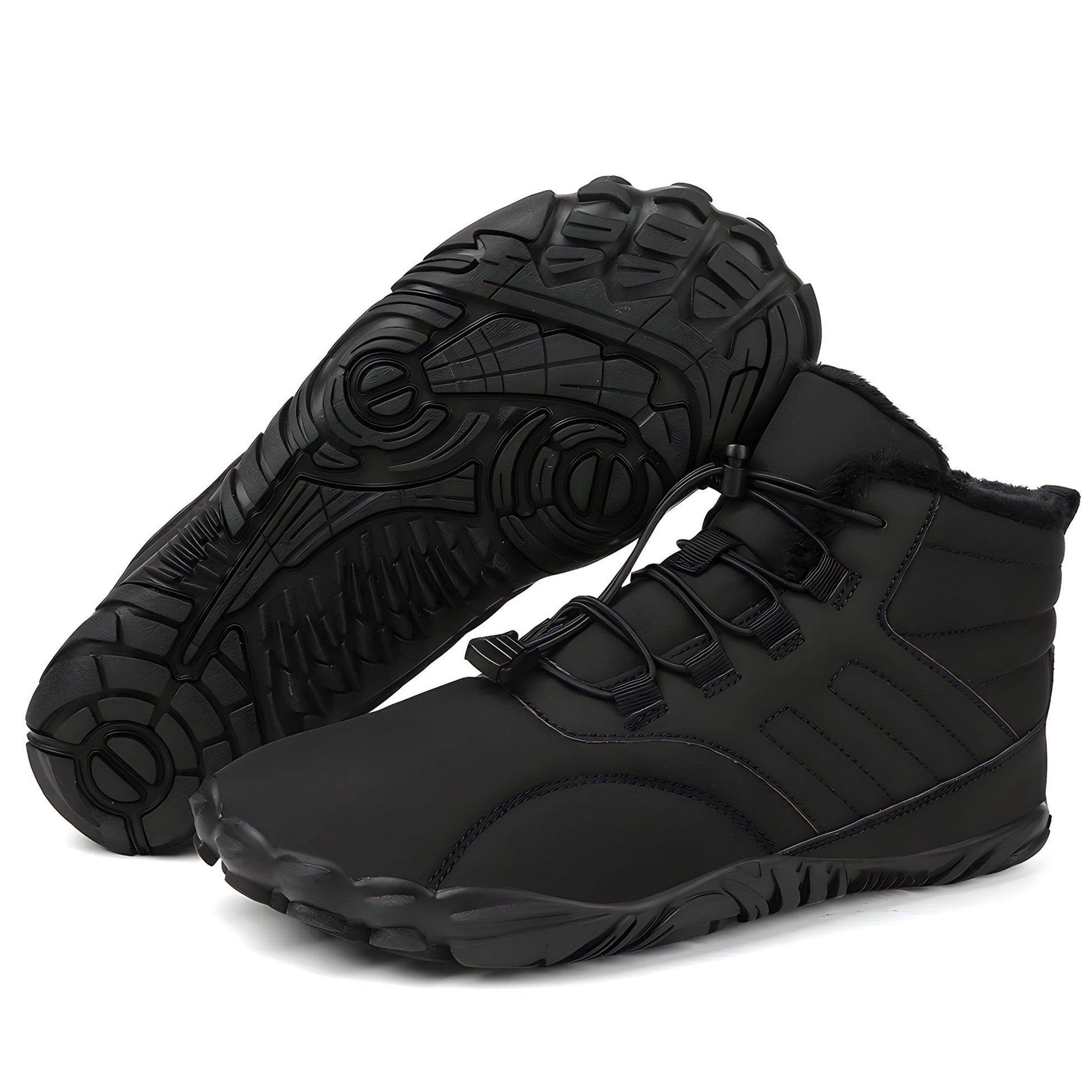 Primal high-top barefoot shoes wide toe box flexible fit for nature lovers winter trails