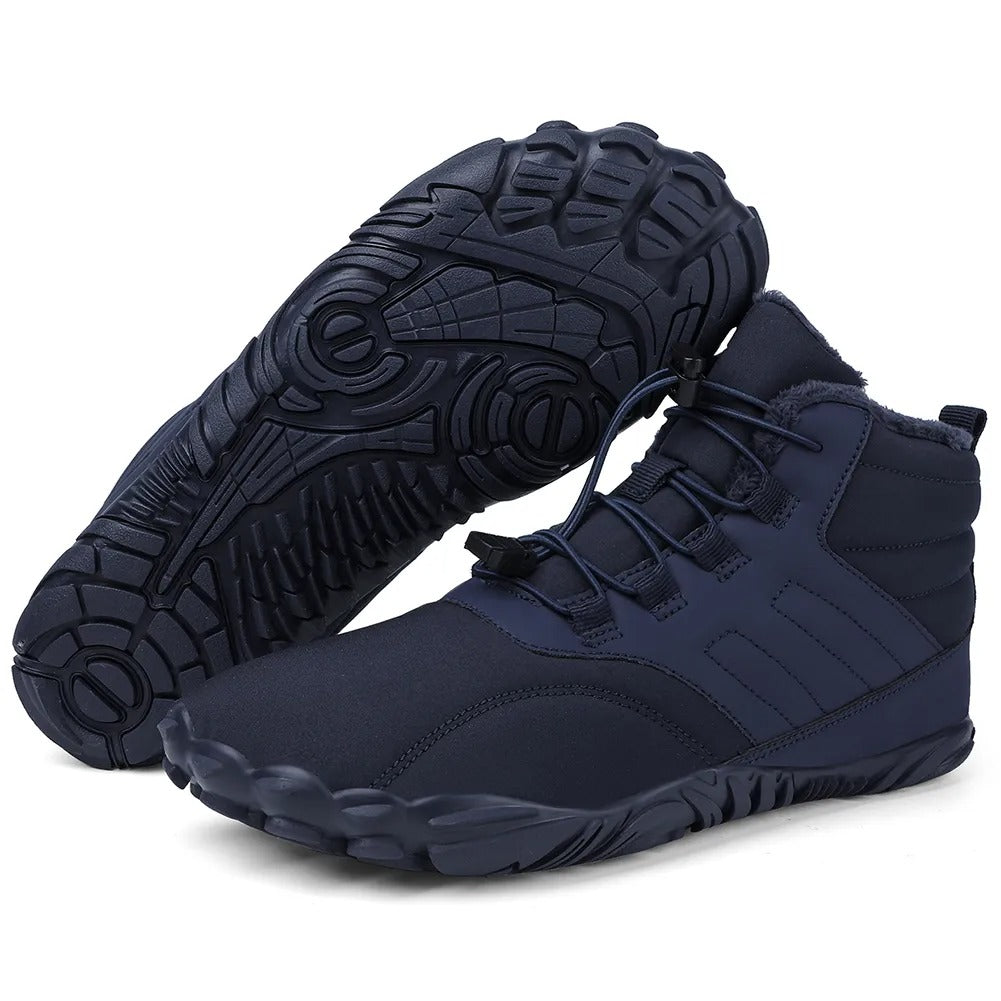 Primal high-top barefoot shoes roomy toe box winter-ready natural fit for outdoor enthusiasts