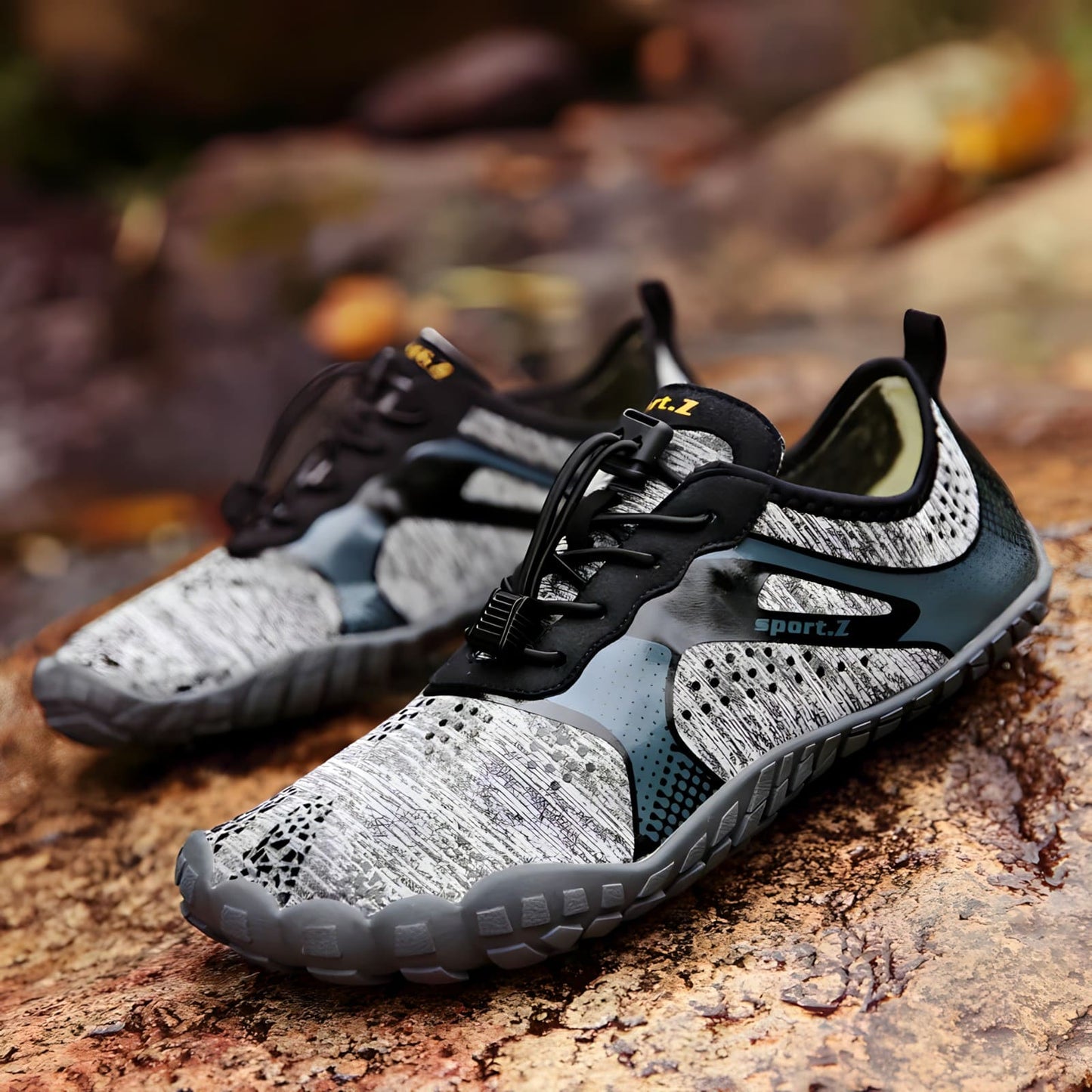 Sport Z barefoot outdoor shoes wide toe box flexible sole superior non-slip grip natural movement