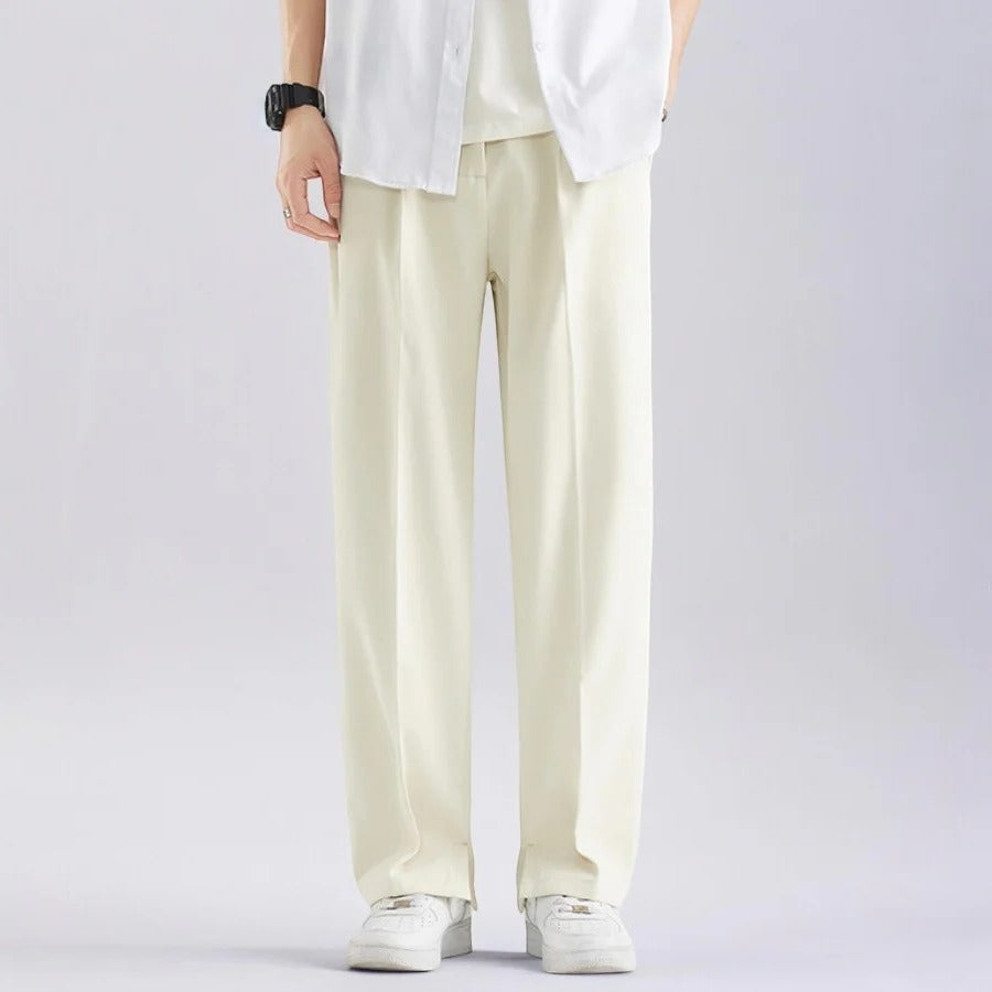 Velora unisex gray sweatpants relaxed fit lightweight loungewear with functional front pockets