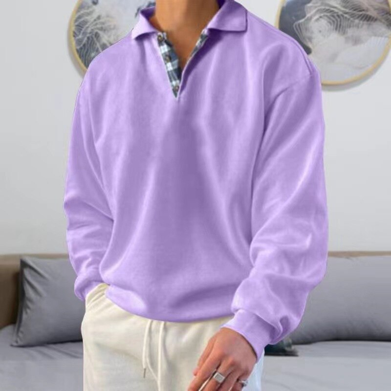 Benedikt men's lightweight breathable knit sweater in relaxed summer fit for casual versatile wear