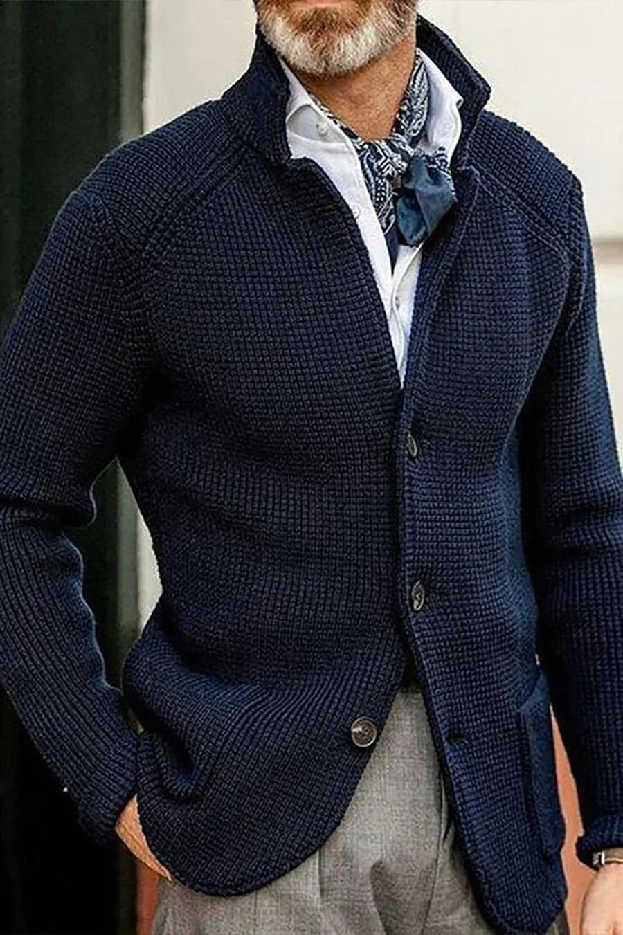 Travis modern slim-fit vest, versatile business casual layering piece with premium breathable fabric