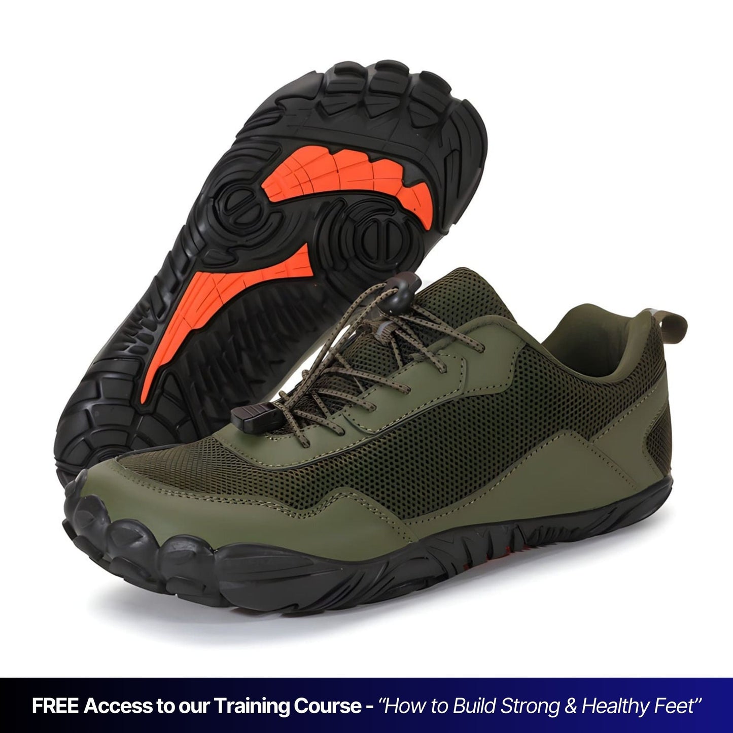 WanderGrip padded barefoot shoes wide toe box superior grip outdoor hiking flexible sole