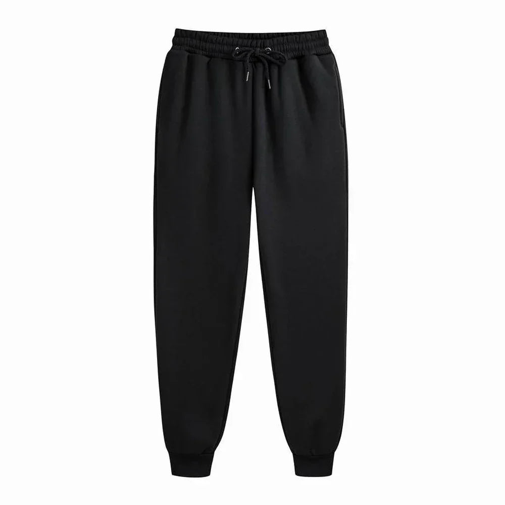 Men's gray moisture-wicking jogger pants slim athletic cut with elastic waistband for gym and daily wear