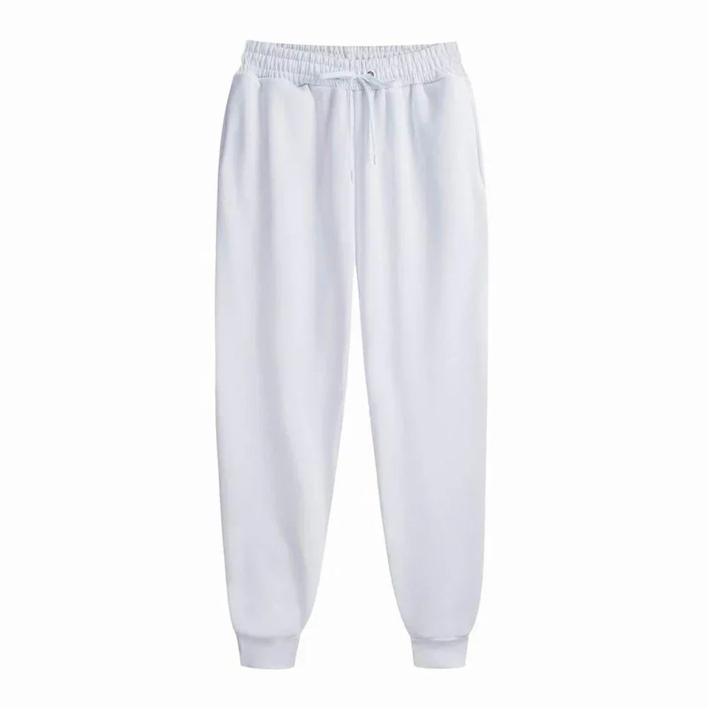 Men's gray moisture-wicking jogger pants slim tapered cut elastic waistband casual athletic fit